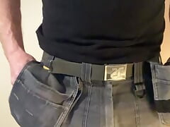Home from in tradie shorts