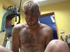 Czech hunter explores uncut cocks with some ass action