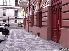 Homosexual gay picks up and fucks taxy driver