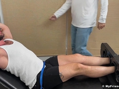 Hayden Hunter Gets Some Tickle Pleasure From Mature DILF