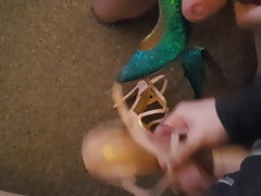 Two loads for two sexy pairs of shoes