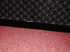 I was horny and blew a load on the movie theater wall