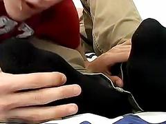 The best free gay movies muscle mens Cummy Foot Rub For Hot Boys