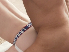 Prone fuck with a super-slutty twink who moans for more