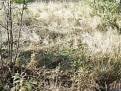 Peed on camera for the first time and cum later in the park!