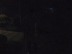 I asked passersby to help shoot, and eventually thanked him for his help with my assets