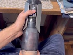 Home office play with big uncut