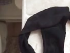 cumming in wifes knickers