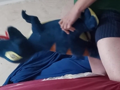 Blue dinosaur t-ex Fun#21