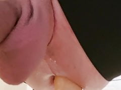 Plug under my ass