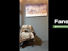MY PORN VLOG! Homemade everyday life in the village! Jerking off after one week of abstinence!