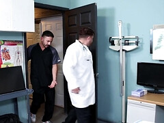 Riley Mitchel banging a handsome Latino patient