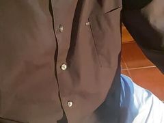 Very hard and wetting my boxer shorts while watching a porn