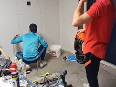 Scally Lads Ravage in Sports Gear