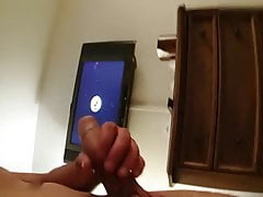 Adam Bosco Jerks His Uncut Cock