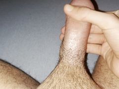 Big white dick cumming