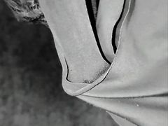 Master Ramon jerks off in the hot satin panties of his sexy neighbor in the laundry room, part 3