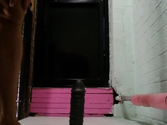 Monstrous Ass Fucking Fake Penis In My Wrinkled A-Hole