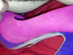 cummed loaned heel