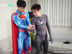 Spiderman x Superman - Erotic Costume