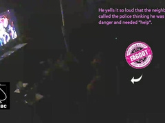 Exposure whore lets the neighbors know who he REALLY is