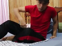 DOING MASSAGE TO MY STEP BRO potter p