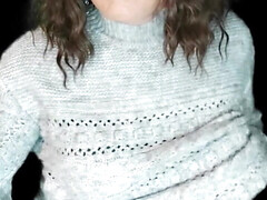 My hard cock and a mini skirt