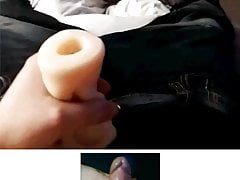7.7% Knutsen chats with a fleshlight & cumshot