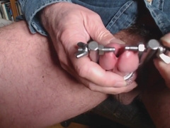 the big opened peehole of my penis