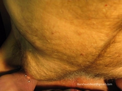 Hunk Dad Jizzes Inwards and Felching Chub Parent Butt