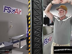 BBC Stud Security Uses His Dick To Cavity Search Muscly Hunk