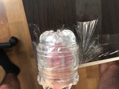 Moaning Amateur Guy Slowly Fucking Fleshlight Huge Load - 4K