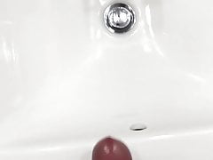 old video cum in hotel room sink (2019)