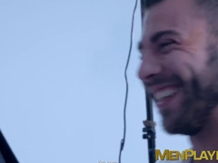 Classy model ass banged by muscled photographer