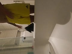 Masturbating myself before showering