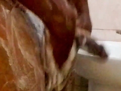 WITNESS ME WASH MY BOOTY IÑ THE SHOWER PART 1