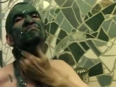 Blue Gunge Face Shave