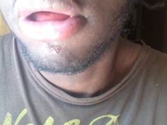 You like my slobber and tongue...