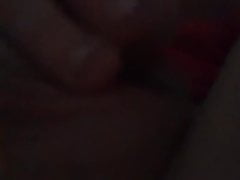 in bed enjoying a little alone