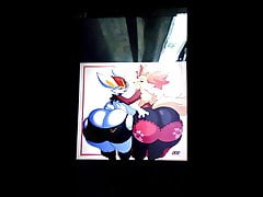 Pokemon SoP #17 A big load for scorbunny and delphox