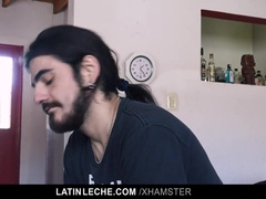 LatinLeche - appetizing Latino Hipster gets A Gooey man milk Facial Cumshot