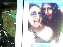 Cum tributing two sexy bikini girls