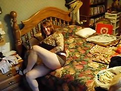 norma showing her big hard clitty