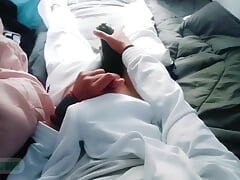 Skinny Boy Jerks off and Eats His Own Cum