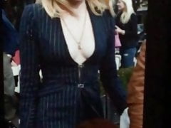 Sophie Turner cum tribute, slo mo spunk