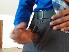 Super Hot Stud In Suit Drains Off And Ejaculates