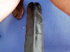 Crossdresser Strip Large Anal Dildo 7