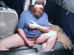 Draining and yelling during a thunderstorm