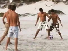 Naked Boys On The Beach