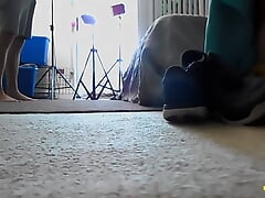 Hunk Jeff Drizzle Got His Cock Throbbing During Foot Play